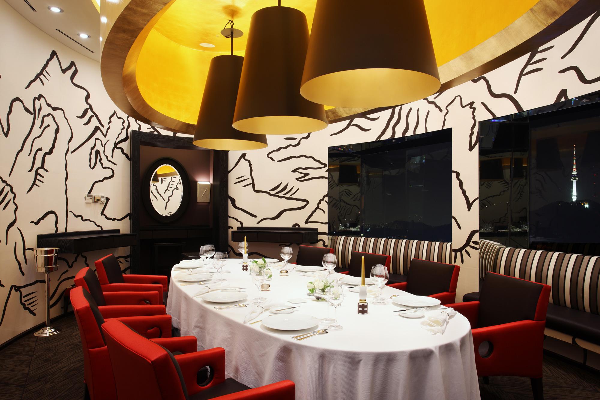 Lotte Hotel Seoul Executive Tower Buitenkant foto Restaurant in Moscow
