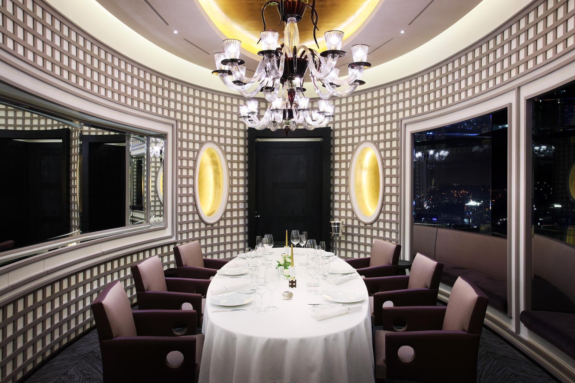 Lotte Hotel Seoul Executive Tower Buitenkant foto Private dining room at the restaurant