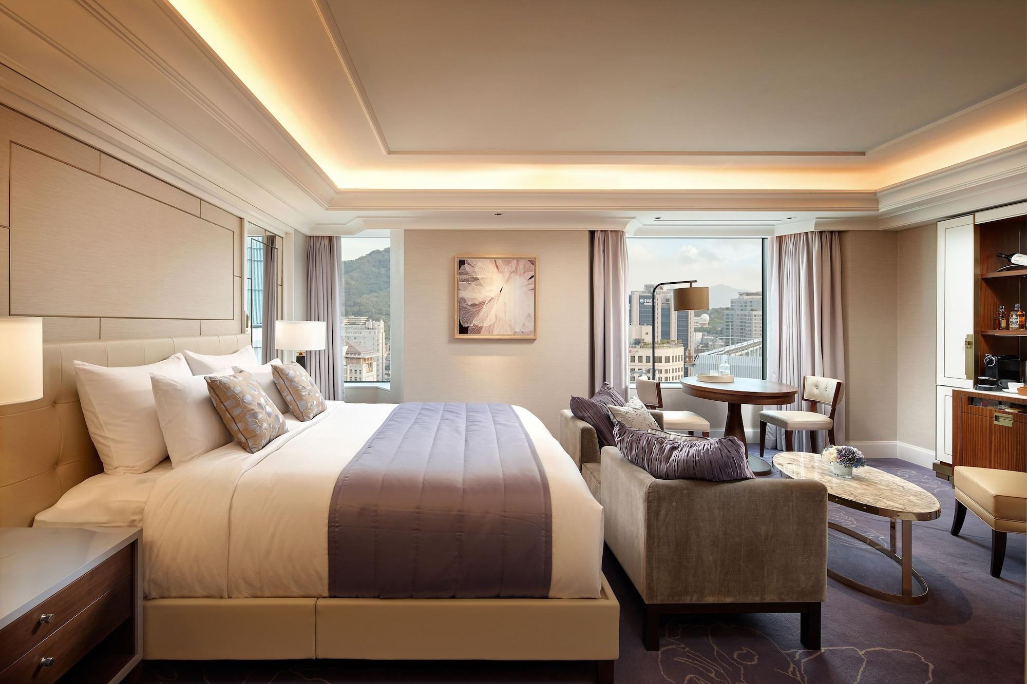 Lotte Hotel Seoul Executive Tower Buitenkant foto A suite at the hotel