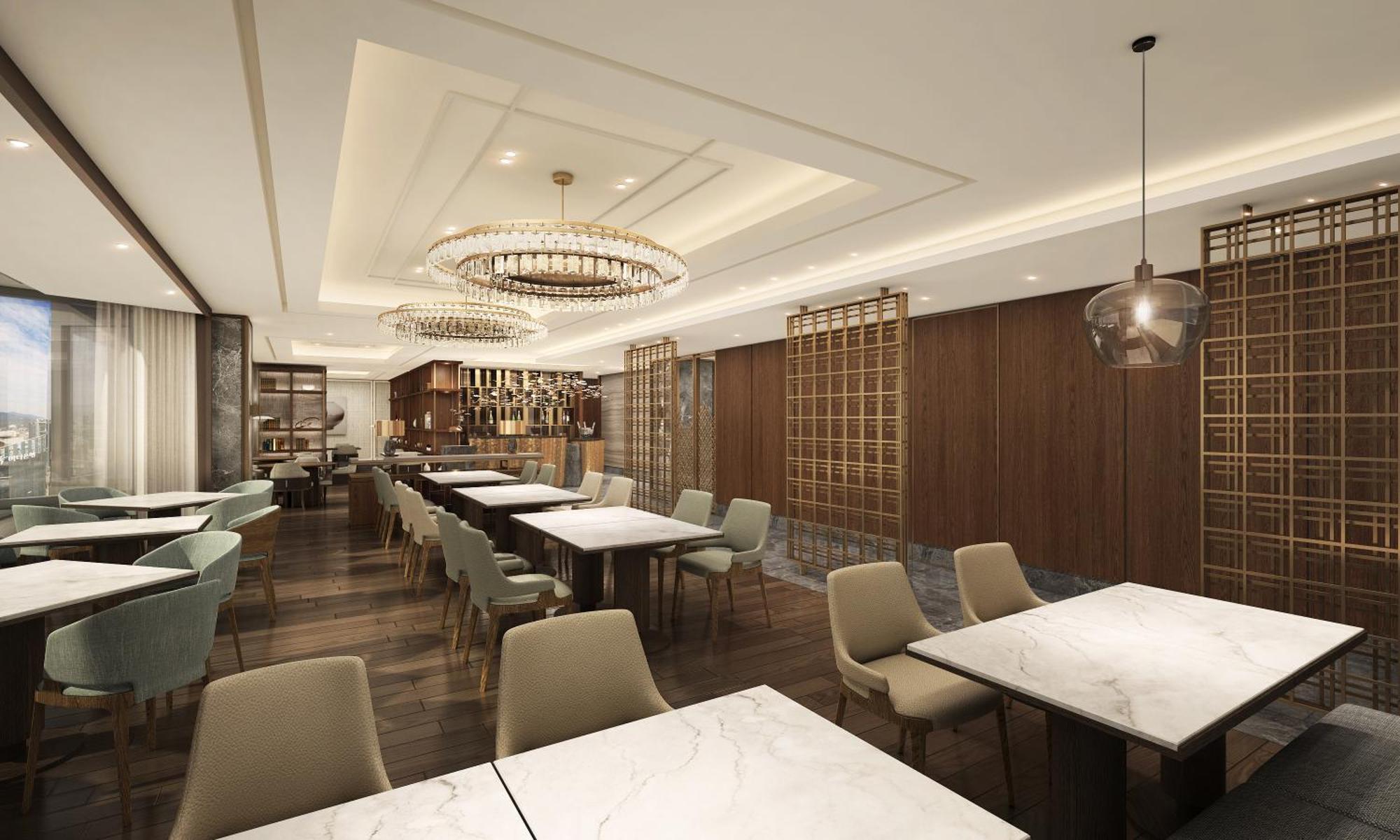 Lotte Hotel Seoul Executive Tower Buitenkant foto The interior of the lounge